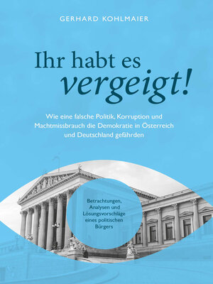 cover image of Ihr habt es vergeigt!
